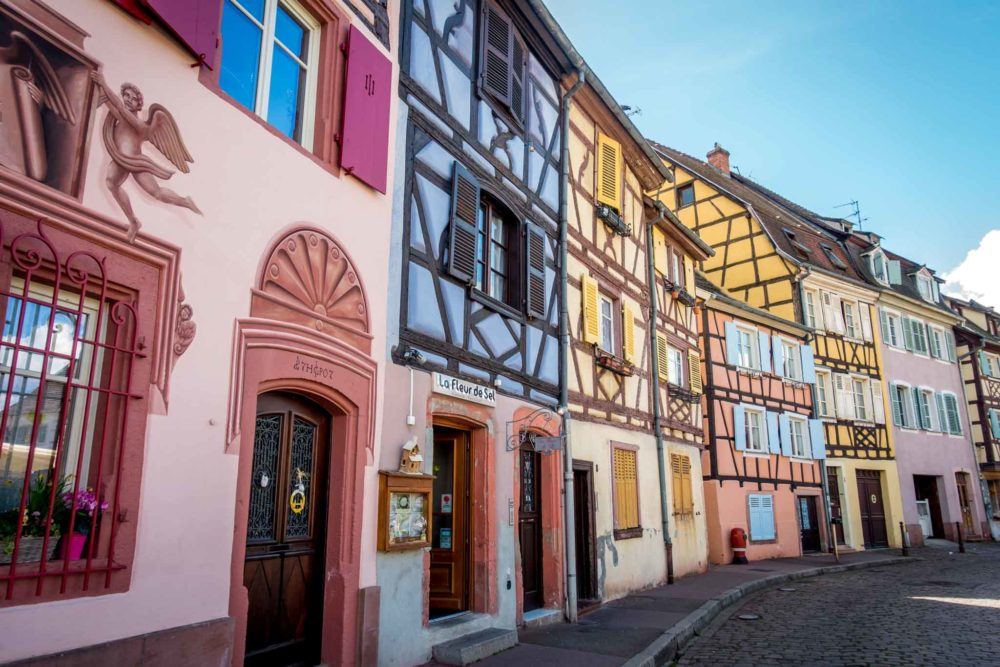 Half-timbered buildings