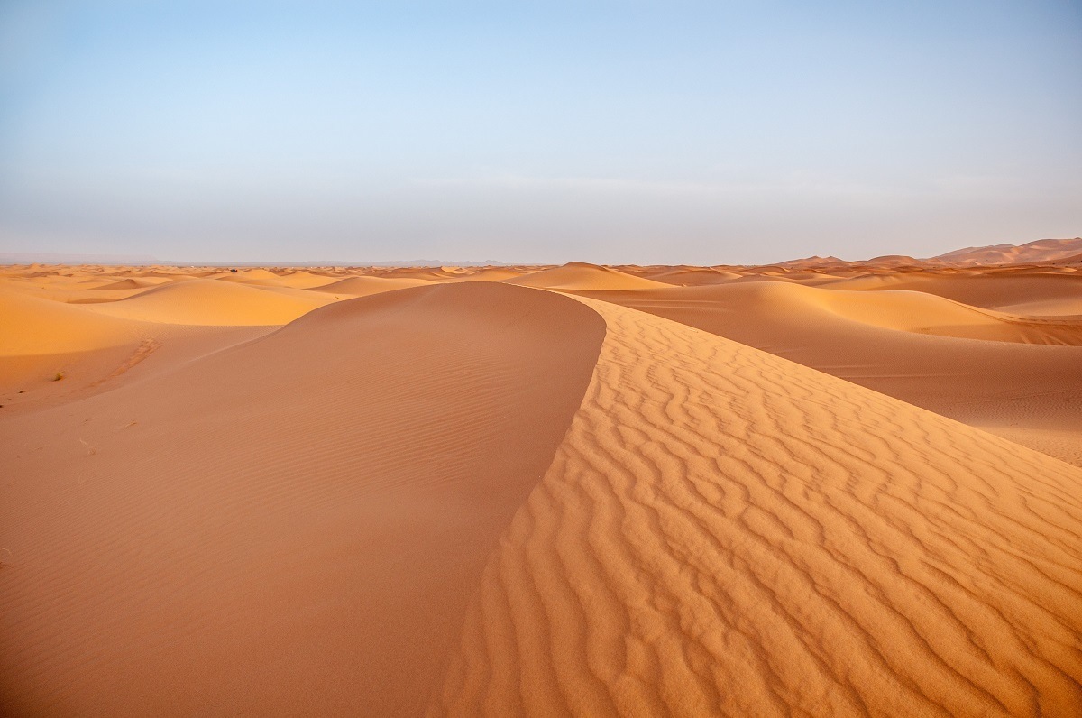 Sand dune in Morocco