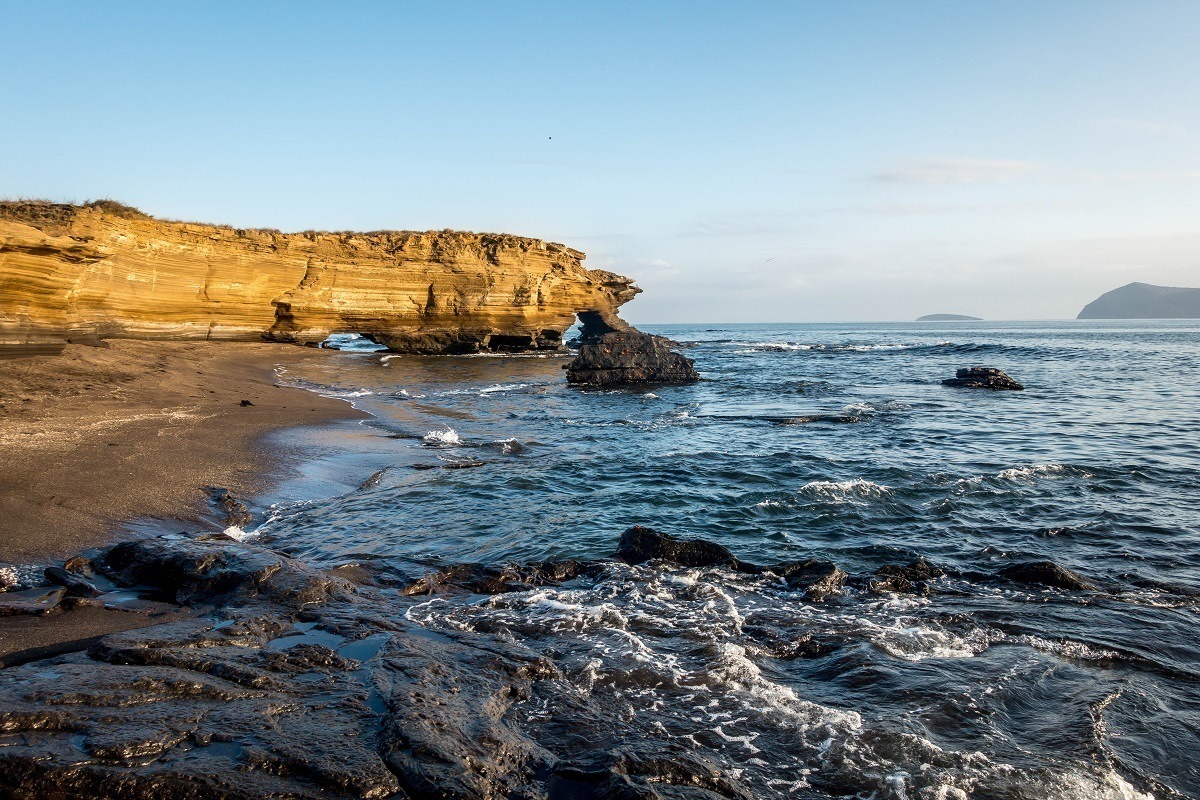 Santiago Island, one of the islands of the Galapagos