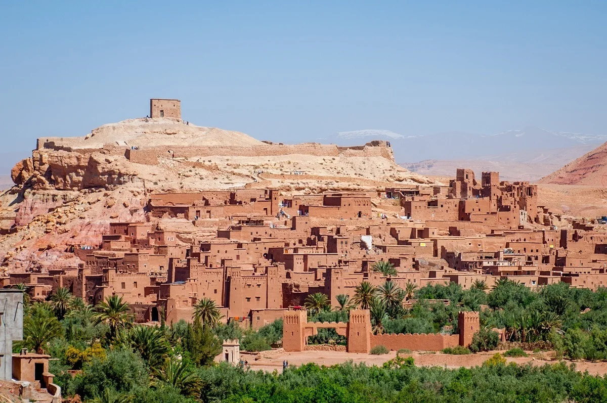 The fortified village of Ait Benhaddou, Morocco